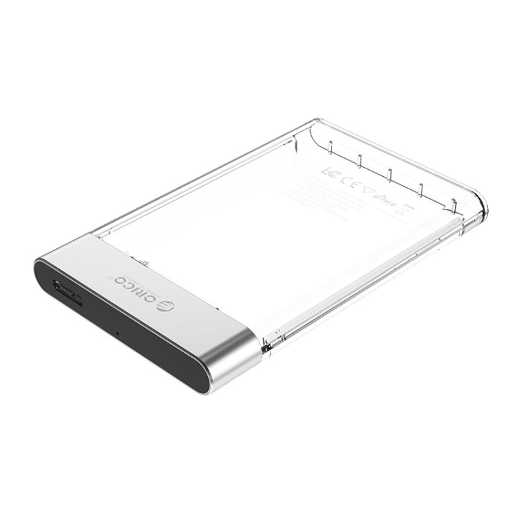 ORICO 2129U3 2.5 inch Transparent USB 3.0 Hard Drive Enclosure - Computer & Networking by ORICO | Online Shopping UK | buy2fix