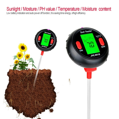 RZ104 Soil PH Meter Humidity Detector Digital PH Meter Soil Monitor PH Gardening Plant Soil Tester - Consumer Electronics by buy2fix | Online Shopping UK | buy2fix