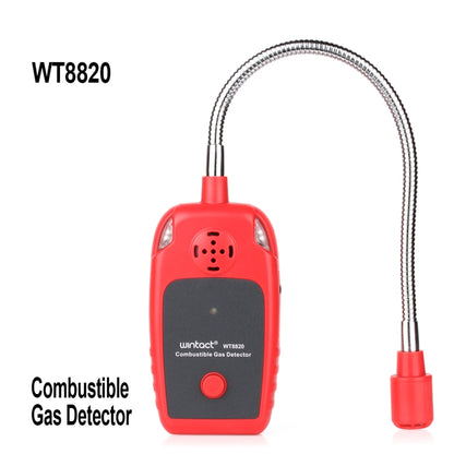 WINTACT WT8820 Combustible Gas Alarm Detector For Home Slight Gas Leakage Flammable Natural Gas Leak Detector Monitor Gas Analyzer - Gas Monitor by Wintact | Online Shopping UK | buy2fix