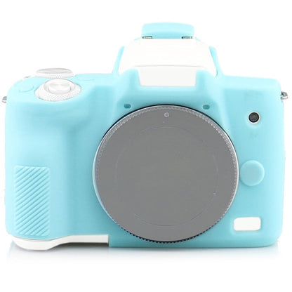 Richwell  Silicone Armor Skin Case Body Cover Protector for Canon EOS M50 Body Digital Camera(Sky blue) - Protective Case by Richwell | Online Shopping UK | buy2fix