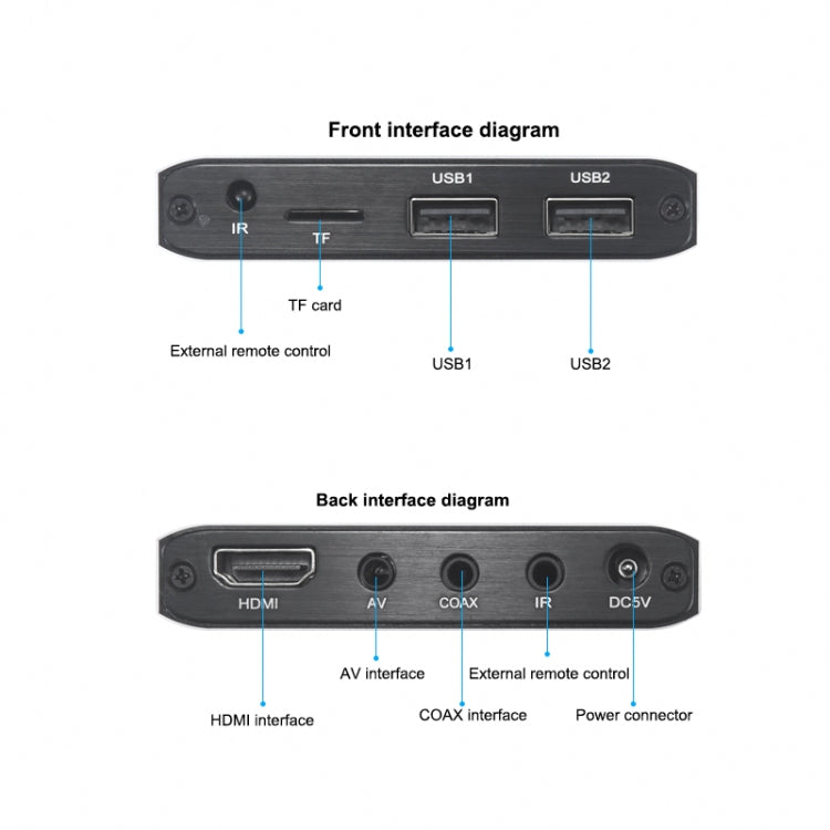 4K HD Player Single AD(UK) - Consumer Electronics by buy2fix | Online Shopping UK | buy2fix