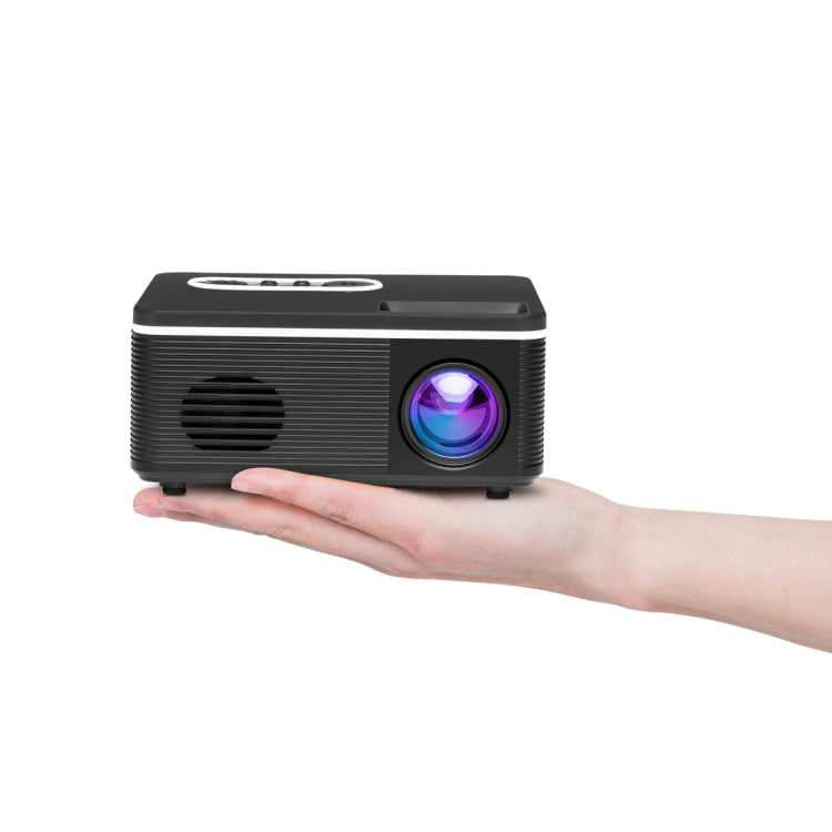 S361 80Lumens 320 x 240 Pixel Portable Mini Projector, Support 1080P, AU Plug(Black) - Consumer Electronics by buy2fix | Online Shopping UK | buy2fix