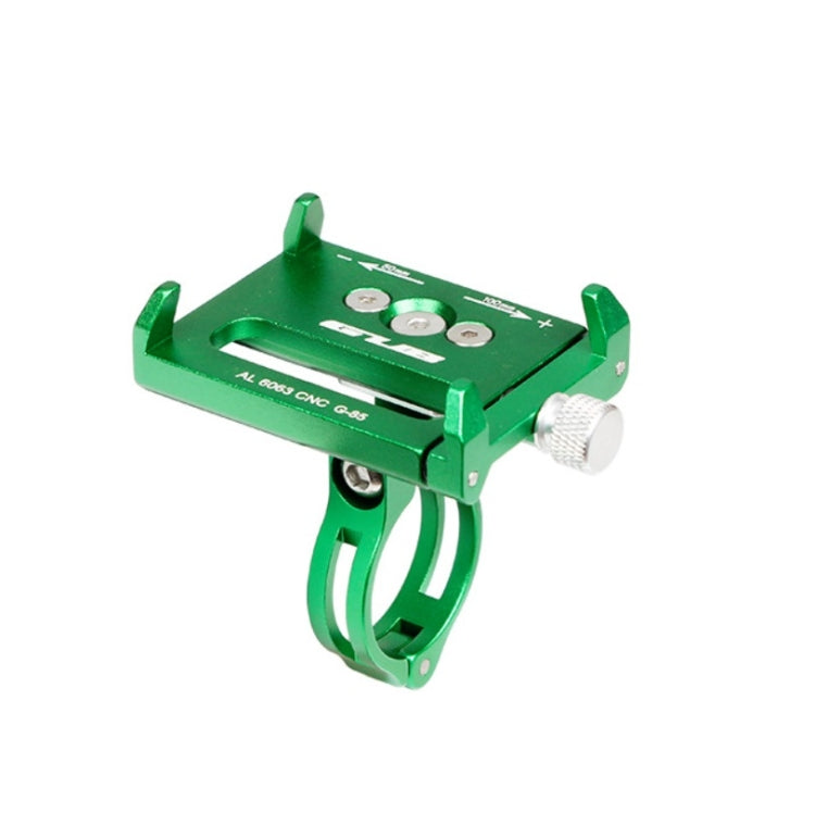GUB Bicycle Aluminum Alloy Mobile Phone Bracket Navigation Bracket Motorcycle Mobile Phone Holder(Green) - Holders by GUB | Online Shopping UK | buy2fix