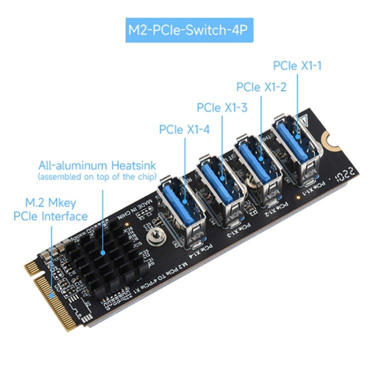 Waveshare PCIe X1 to PCIe X16 Expander, Using With M.2 to PCIe 4-Ch Expander, 24003 - Consumer Electronics by Waveshare | Online Shopping UK | buy2fix