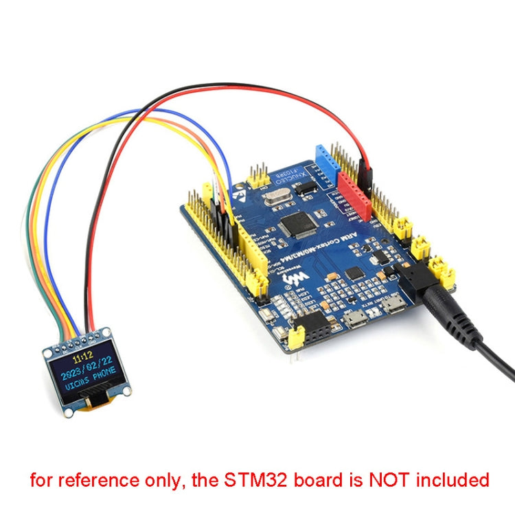 Waveshare 0.96 inch OLED Display Module, 128×64 Resolution, SPI / I2C Communication(D White) - Consumer Electronics by Waveshare | Online Shopping UK | buy2fix