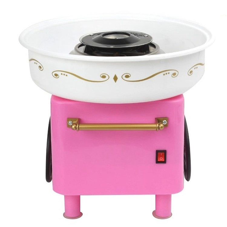 Retro Trolley Mini Cotton Candy Machine, Specification:Australian Regulations 220 V(Pink) - Home & Garden by buy2fix | Online Shopping UK | buy2fix