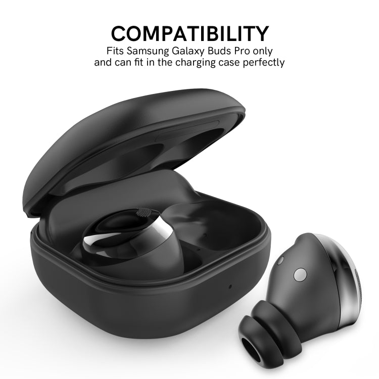 For Samsung Galaxy Buds Pro AhaStyle PT168 Silicone Earphone Earcups, Size:S(Black) - Anti-dust & Ear Caps by AhaStyle | Online Shopping UK | buy2fix