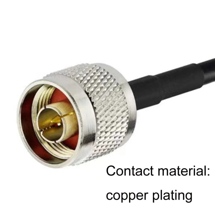 N Male To N Male RG58 Coaxial Adapter Cable, Cable Length:1m - Connectors by buy2fix | Online Shopping UK | buy2fix