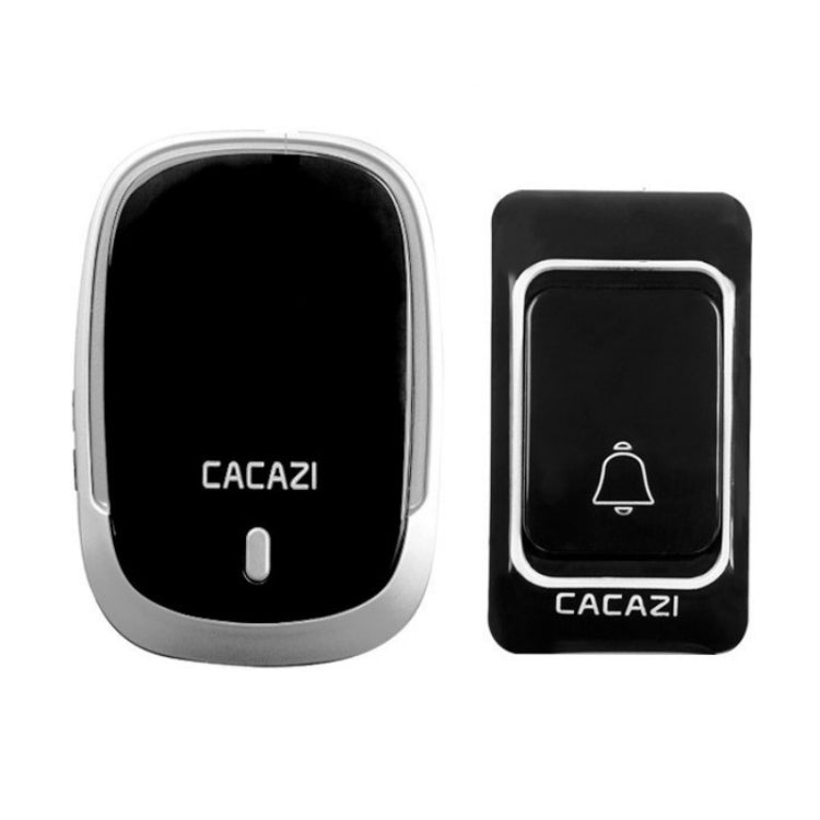 CACAZI K01 Pager Wireless Smart Music Waterproof Doorbell, Random Color Delivery, US / EU / UK Plug - Security by buy2fix | Online Shopping UK | buy2fix