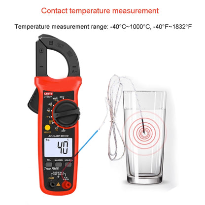 UNI-T UT202+ Digital Clamp Multimeter AC/DC Voltage Detector - Digital Multimeter by UNI-T | Online Shopping UK | buy2fix