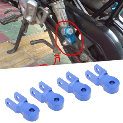 2 Pairs Shock Absorber Extender Height Extension for Motorcycle Scooter, Size: Large(Blue) - In Car by buy2fix | Online Shopping UK | buy2fix
