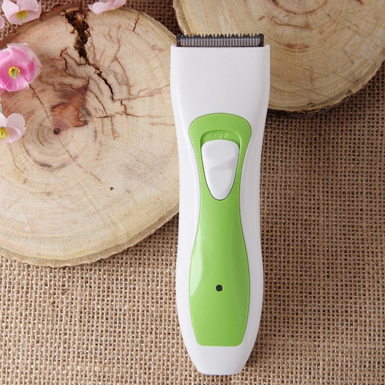 Hair Clipper Rechargeable Electric Clippers Haircut Tools For Children(Green and White) - Hair Trimmer by buy2fix | Online Shopping UK | buy2fix
