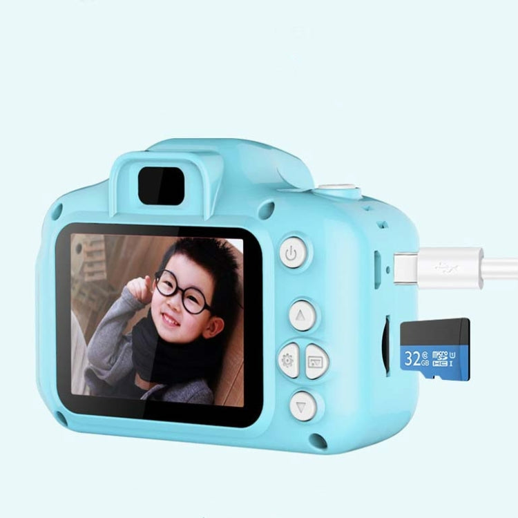 2.0 inch Screen 8.0MP HD Children Toy Portable Digital SLR Camera(Blue) - Consumer Electronics by buy2fix | Online Shopping UK | buy2fix