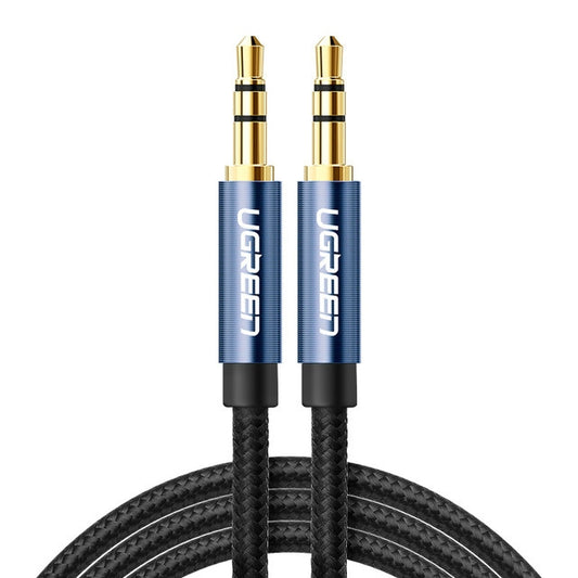 Ugreen AV112 Audio Cable 3.5mm Speaker Line Aux Cable, Length:1.5m(Blue) - Computer & Networking by Ugreen | Online Shopping UK | buy2fix