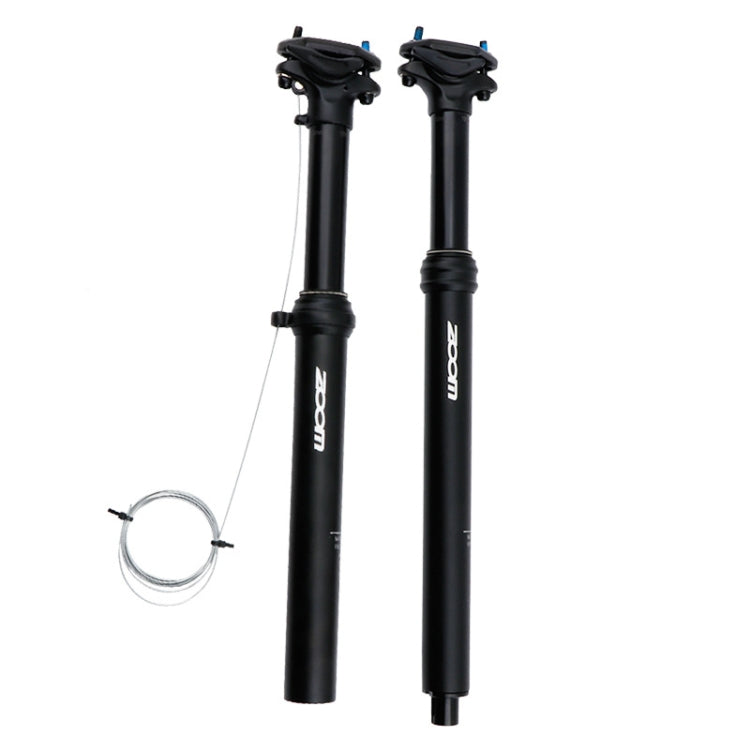 ZOOM Bicycle Wire-Controlled Hydraulic Lift Seat Tube Mountain Bike Seatpost, Size:30.9mm, Specification:400mm Internal Routing - Outdoor & Sports by ZOOM | Online Shopping UK | buy2fix