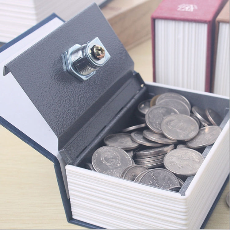 Mini Dictionary Safe Box Book Secret Security Lock Cash Money Coin Storage Jewellery key Locker(Yellow) - Security by buy2fix | Online Shopping UK | buy2fix