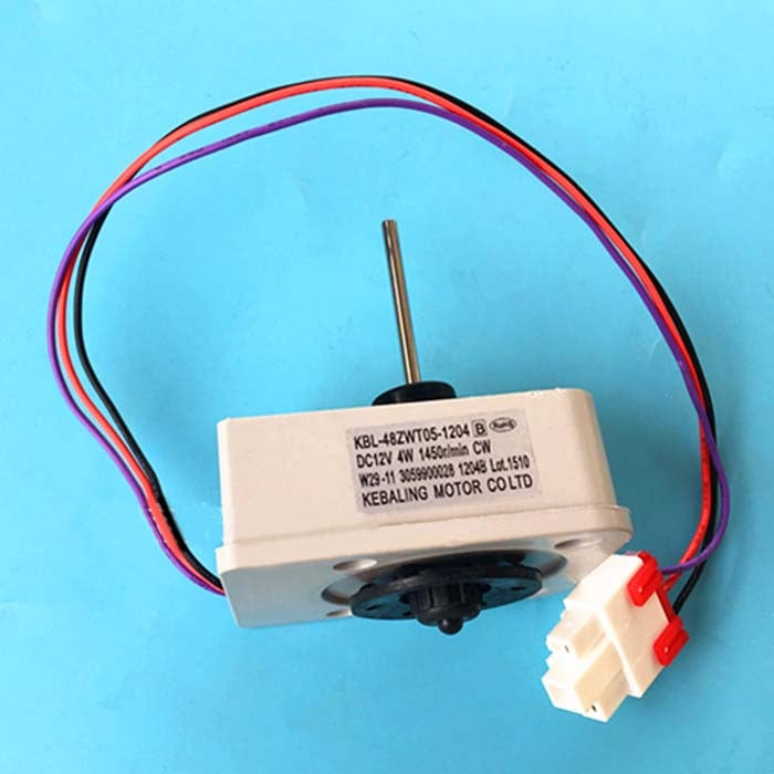 Refrigerator Fan Motor Parts for TCL Omar KBL-48ZWT05-1204 DC12V 4W 1450r/min CW W29-11 3059900028 1204B - Home & Garden by buy2fix | Online Shopping UK | buy2fix