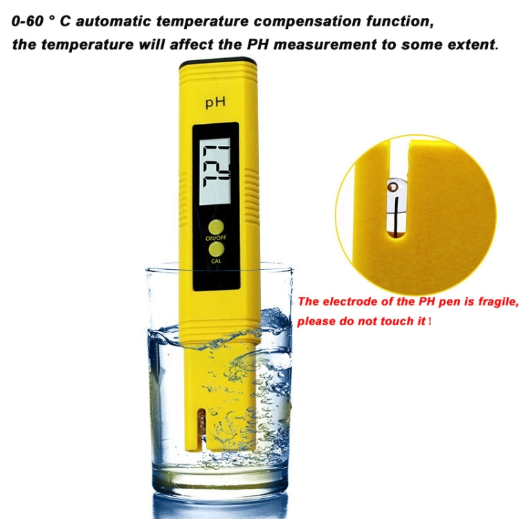 Portable High-precision PH Test Pen PH Acidity Meter PH Water Quality Detection Instrument(Blue) - PH & Moisture Meter by buy2fix | Online Shopping UK | buy2fix