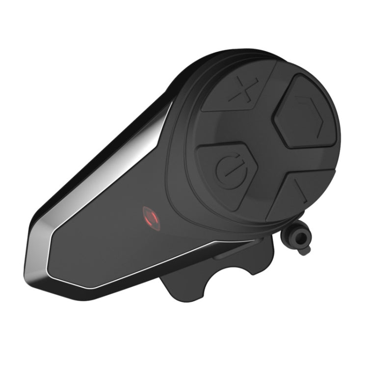 BT-S3 Motorcycle Helmet Bluetooth Headset Motorcycle Intercom Bluetooth Headset, Specification:With EU Plug Charger(Black) - Consumer Electronics by buy2fix | Online Shopping UK | buy2fix