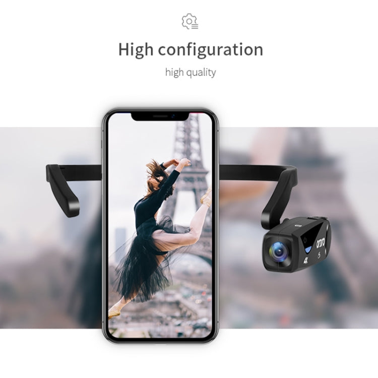 ORDRO EP6 Head-Mounted WIFI APP Live Video Smart Sports Camera Without Remote Control(Black) - DJI & GoPro Accessories by buy2fix | Online Shopping UK | buy2fix