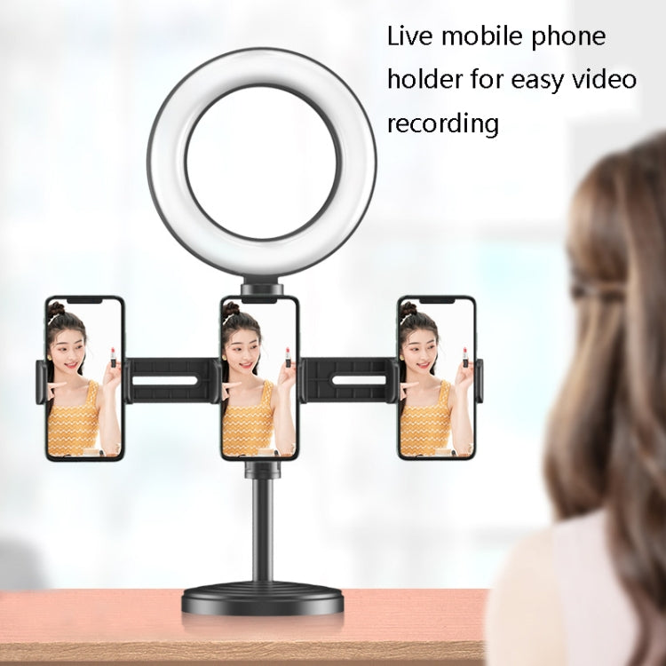 2 PCS Desktop Universal Retractable Multifunctional Mobile Phone Live Broadcast Stand, Specification: Three Positions - Consumer Electronics by buy2fix | Online Shopping UK | buy2fix