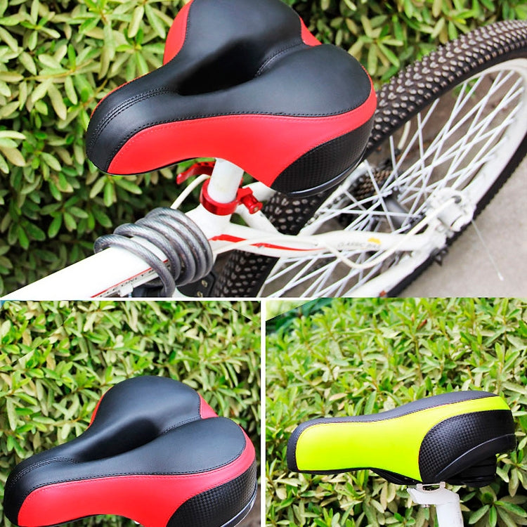 Reflective Seat Bicycle Seat Bicycle Saddle Seat(Black Red) - Outdoor & Sports by buy2fix | Online Shopping UK | buy2fix