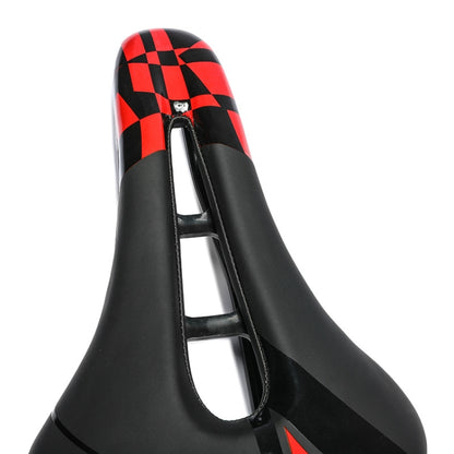 YAFEE YF-1128 Bicycle Seat Saddle Mountain Bike Seat(Red) - Bicycle Saddle by YAFEE | Online Shopping UK | buy2fix