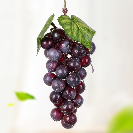 4 Bunches 36 Purple Grapes Simulation Fruit Simulation Grapes PVC with Cream Grape Shoot Props - Camera Accessories by buy2fix | Online Shopping UK | buy2fix