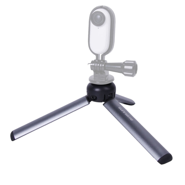 Sunnylife for Insta360 GO / DJI Osmo Action / GoPro Mount Bracket Stabilizer Aluminum Alloy Mini Tripod - Portable Mini Tripod by Sunnylife | Online Shopping UK | buy2fix