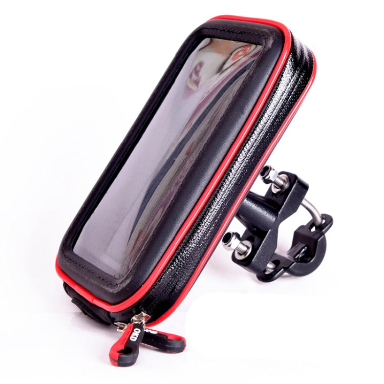 OKD Motorcycle Bicycle Touch Screen Waterproof Mobile Phone Bag Bracket L(Upgrade+U-shaped Base) - Bicycle Bags by buy2fix | Online Shopping UK | buy2fix