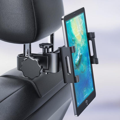 Car Headrest Bracket Rear Seat Back Tablet Holder Applicable Tablet 140-280mm - Car Holders by buy2fix | Online Shopping UK | buy2fix