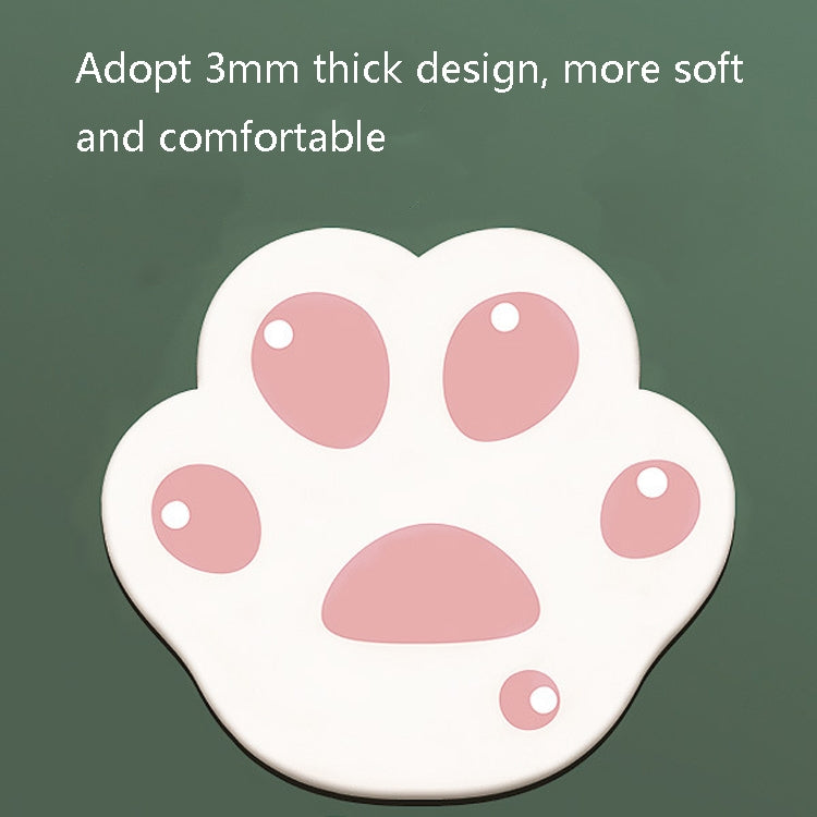 3 PCS XH12 Cats Claw Cute Cartoon Mouse Pad, Size: 280 x 250 x 3mm(Dark Pink) - Mouse Pads by buy2fix | Online Shopping UK | buy2fix