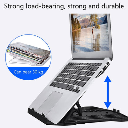 N31 Portable Laptop Bracket Liftable Computer Support Base, Colour: Black (Standard Version) - Computer & Networking by buy2fix | Online Shopping UK | buy2fix