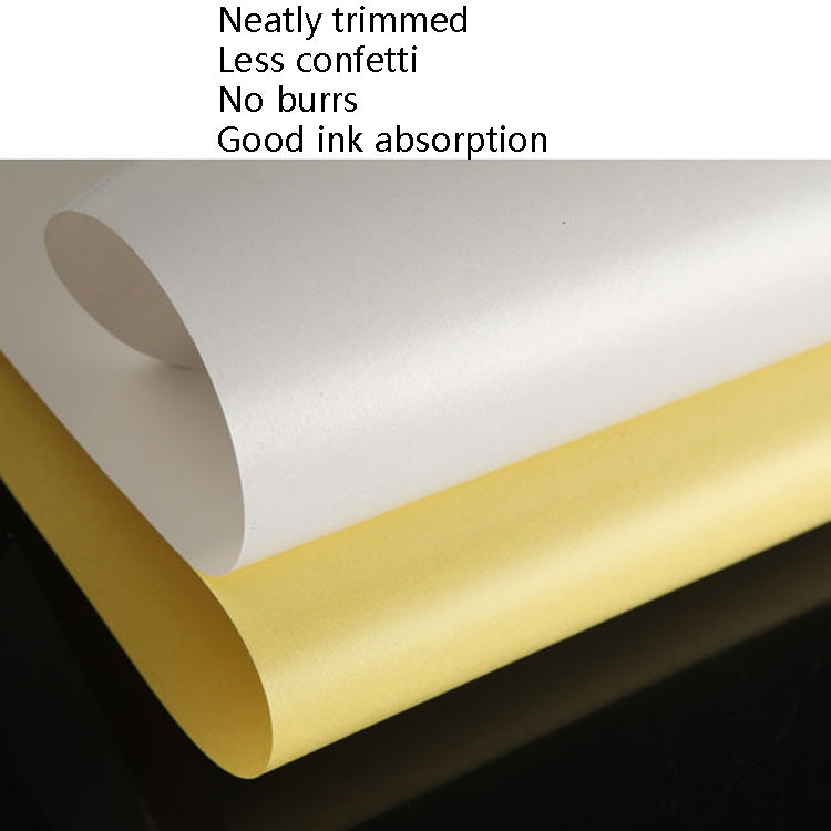 100 Sheets A4 Non-Adhesive Print Paper Blank Writing Adhesive Laser Inkjet Print Label Paper(Glossy) - Consumer Electronics by buy2fix | Online Shopping UK | buy2fix