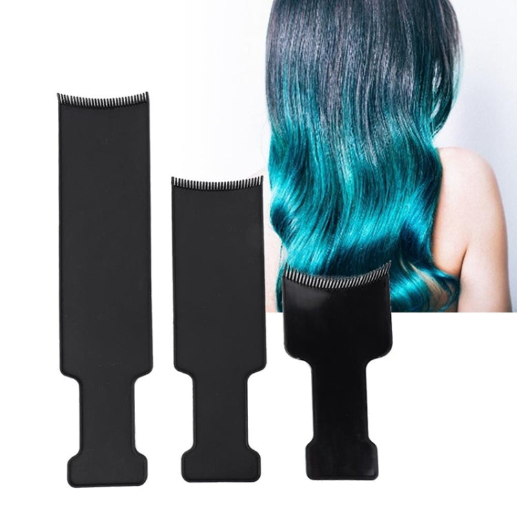 3 PCS S920 Highlighting and Coloring Brush Board Hair Care Insert Comb Hairdressing Tool(Medium Black) - Hair Trimmer by buy2fix | Online Shopping UK | buy2fix