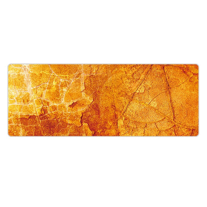 400x900x3mm Marbling Wear-Resistant Rubber Mouse Pad(Yellow Marble) - Mouse Pads by buy2fix | Online Shopping UK | buy2fix