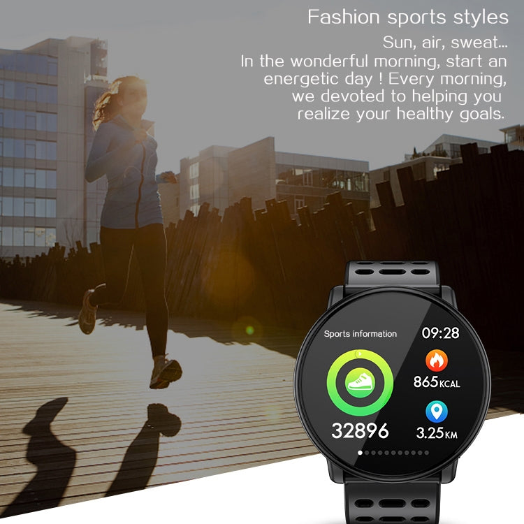 Q88 Smart Watch IP68 Waterproof Men Sports Smartwatch Android Bluetooth Watch Support Heart Rate / Call Reminder / Pedometer / Sleep Monitoring / Tracker(Black Grey) - Smart Wear by buy2fix | Online Shopping UK | buy2fix