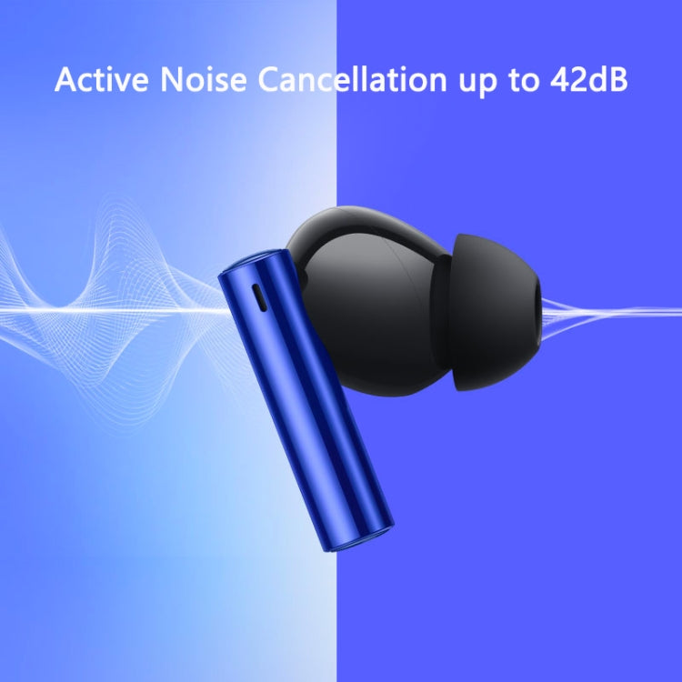 Realme Buds Air 3 In-Ear Active Noise Reduction Sports Wireless Bluetooth Earphones(Blue) - Bluetooth Earphone by Realme | Online Shopping UK | buy2fix