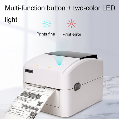 Xprinter XP-420B 108mm Express Order Printer Thermal Label Printer, Style:USB+Bluetooth(EU Plug) - Printer by Xprinter | Online Shopping UK | buy2fix