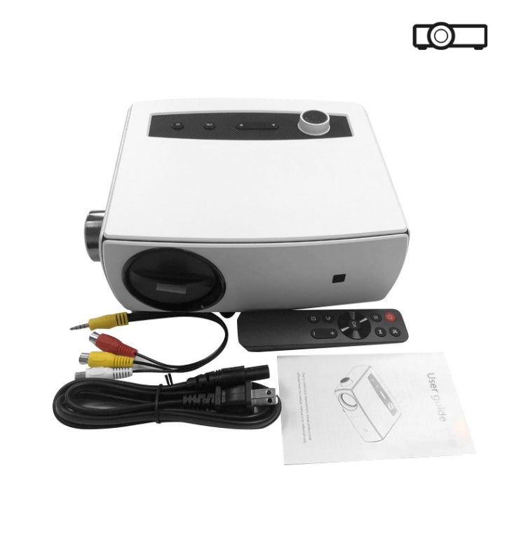 YG430 1080P 5G Mobile Phone Wireless Multi-Screen Version Home Projector Office HD Mini Portable Projector, Plug Type： UK Plug - Consumer Electronics by buy2fix | Online Shopping UK | buy2fix