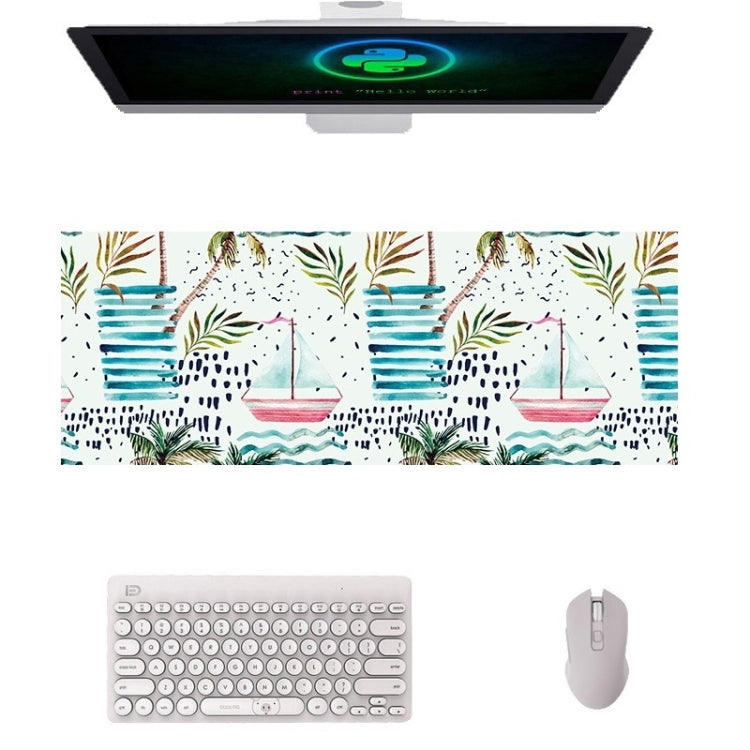 900x400x3mm Office Learning Rubber Mouse Pad Table Mat(6 Flamingo) - Mouse Pads by buy2fix | Online Shopping UK | buy2fix