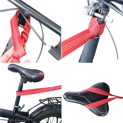 Bicycle Trailer Rope Parent-Child Tensile Traction Rope(Red + Triangle Bag) - Others by buy2fix | Online Shopping UK | buy2fix