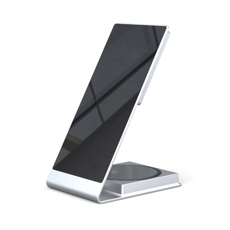 Y21 2 in 1 Mobile Phone Magnetic Wireless Charger 15W Fast Charging Bracket For IPhone & IPad(Silver) - Apple Accessories by buy2fix | Online Shopping UK | buy2fix