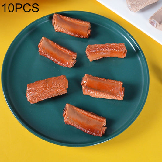 10 PCS Simulation Ribs Model Food Model Shoot Props(Caramel Color) - Camera Accessories by buy2fix | Online Shopping UK | buy2fix