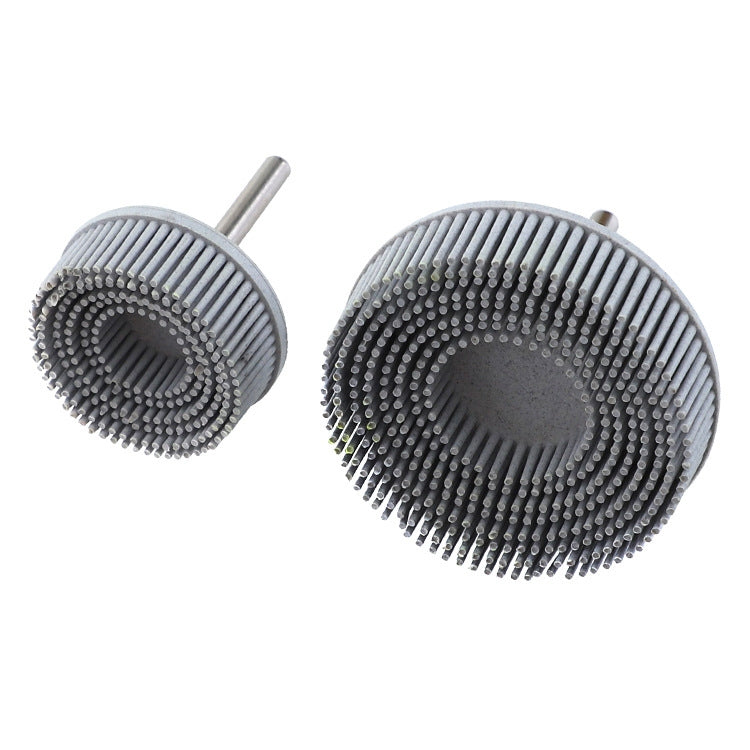 Electric Drill Disc Brush Emery Deburring Polishing Rubber Sanding Brush, Style: 3 Inch White - Abrasive Tools & Accessories by buy2fix | Online Shopping UK | buy2fix