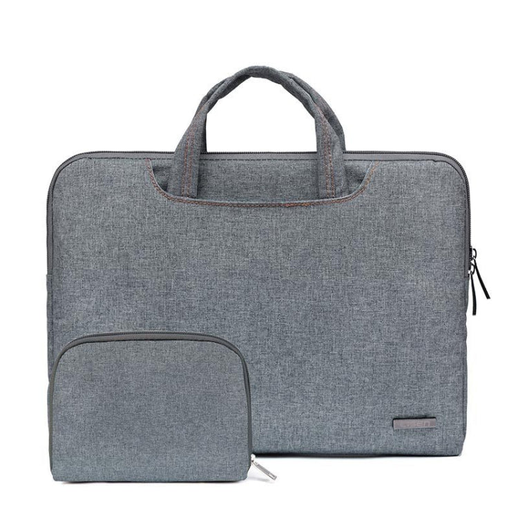 LiSEN LS-116 Simple Laptop Bag Business Laptop Liner Bag, Size: 13.3 inch(Snowflake Nylon Gray) - 13.3 inch by LiSEN | Online Shopping UK | buy2fix