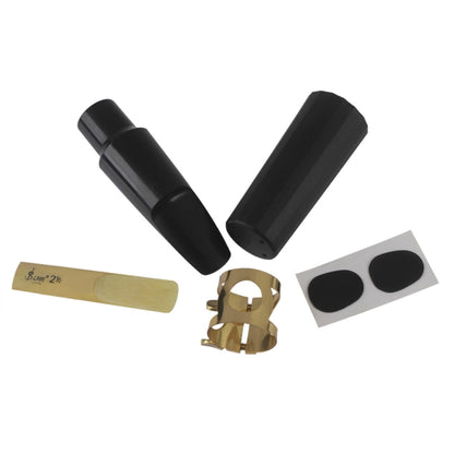 Saxophone Mouthpiece + Hat Clip Wind Instrument Accessories, Specification: Tenor - Wind Instruments by buy2fix | Online Shopping UK | buy2fix