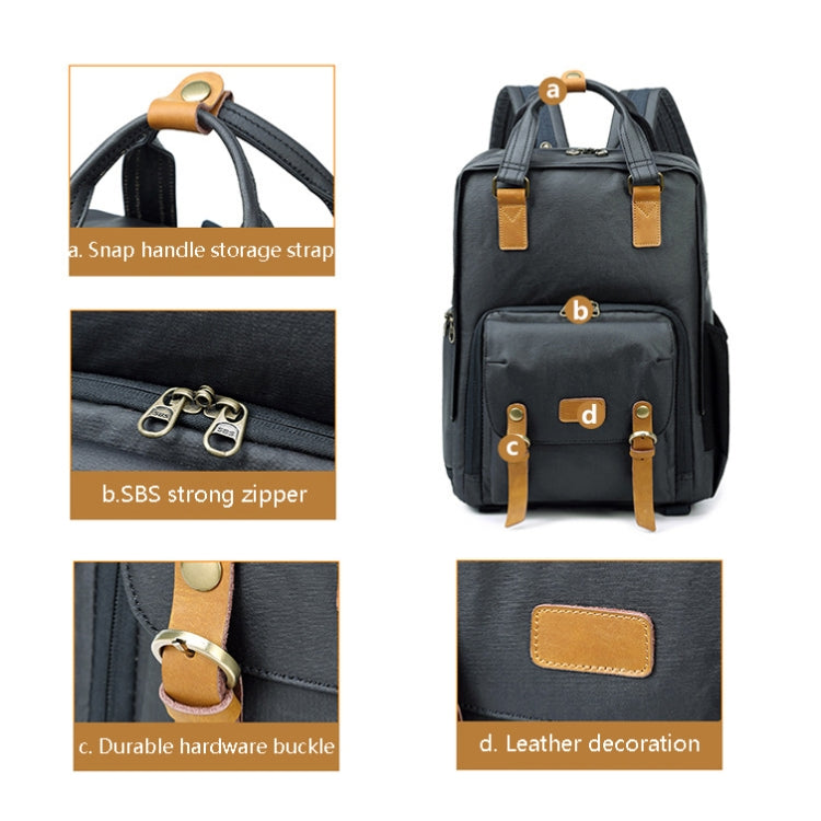 272 Wearable Shoulder Camera Bag Waterproof SLR Digital Camera Bag(Green) - Camera Accessories by buy2fix | Online Shopping UK | buy2fix