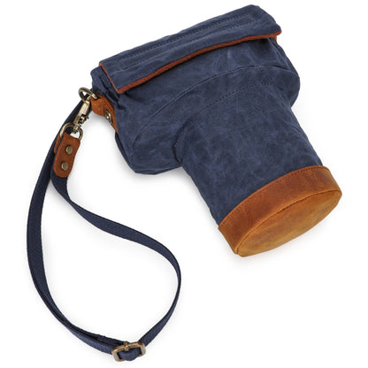 K-809 Shock-Absorbing And Drop-Proof Camera Shoulder Bag SLR Liner Protection Bag(Blue) - Camera Accessories by buy2fix | Online Shopping UK | buy2fix