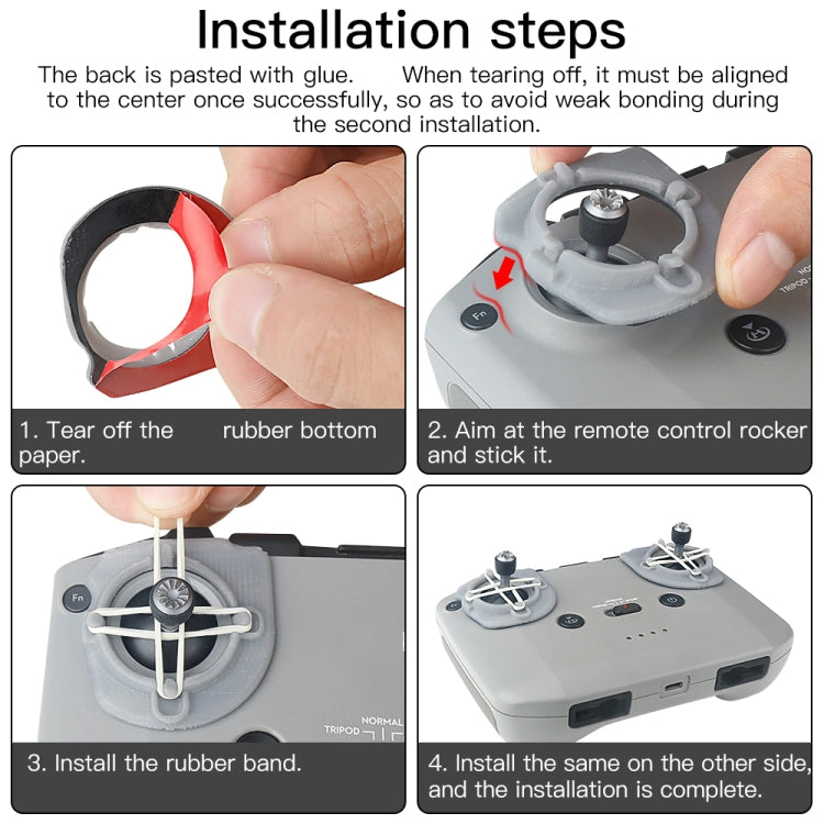 RCSTQ Remote Control Stick Damper Joystick Fixed Bracket For DJI Mavic Air 2 / Air 2S / Mini 2 - Other by RCSTQ | Online Shopping UK | buy2fix